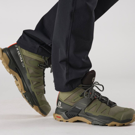 Ботинки X ULTRA 4 MID GTX (RU 44 UK 10.5 USm 11 СМ 28.5; deep lichen green/peat/kelp)